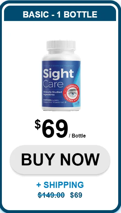 SightCare one bottle price table